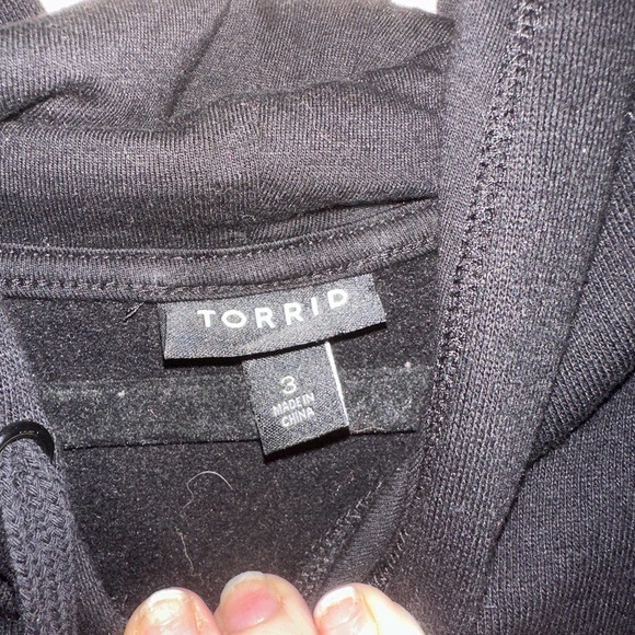 Torrid Black Hoodie - Picture 3 of 5